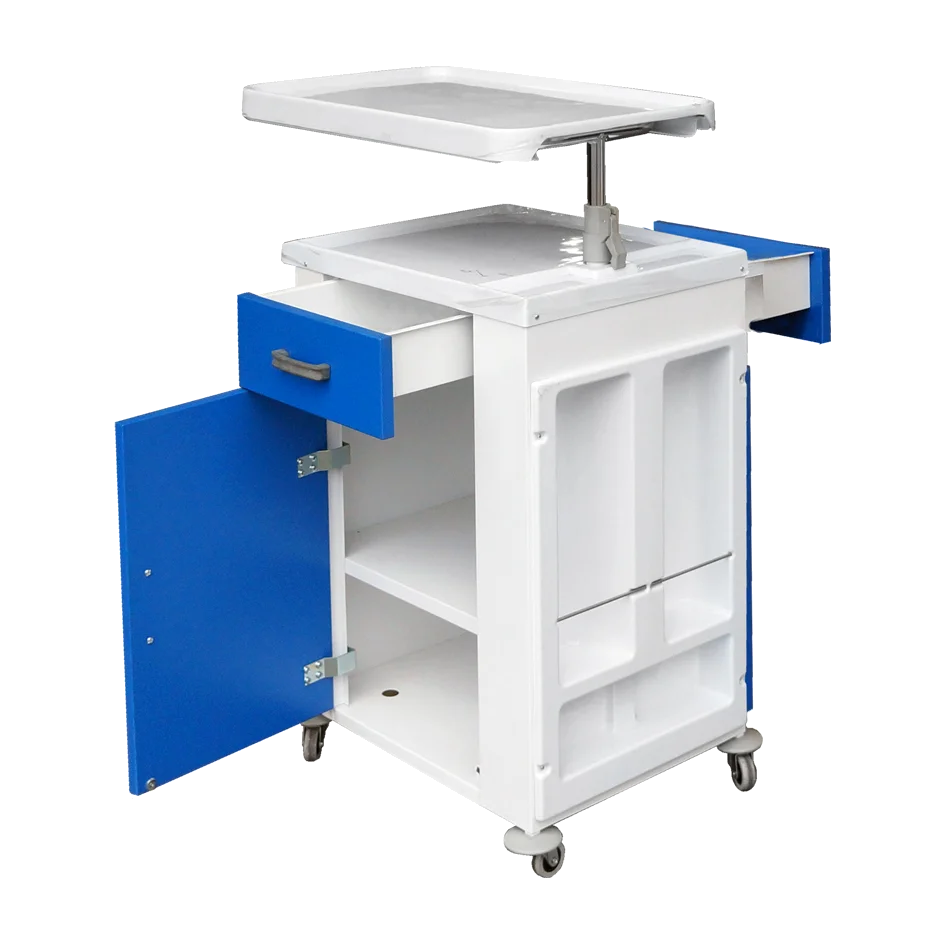 C130111.01 | Bilateral bedside locker with overbed table